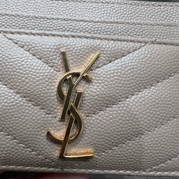 YSL Card Holder Monogram Matelasse Leather - Picture 5 of 10